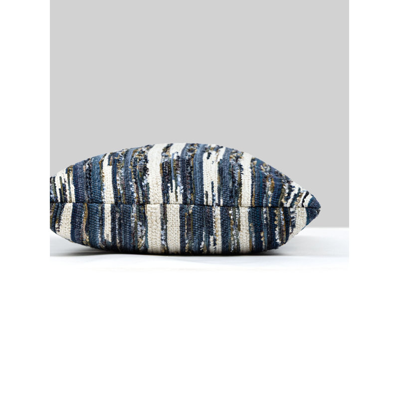 Pillow Cover & Insert, Rectangle - 22"H x 14"W, Indigo Horizons