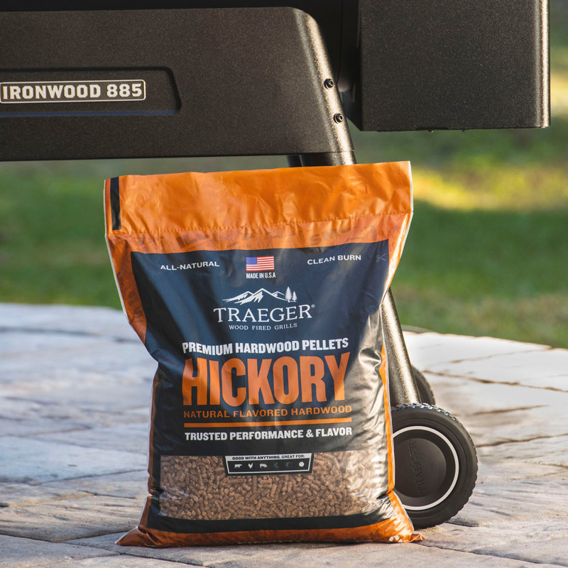 Traeger Hickory BBQ Wood Pellets