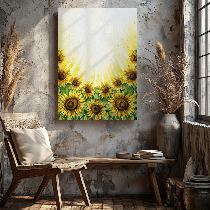Reproduction d'art sur toile, "Art", H 30 po x l 30 po