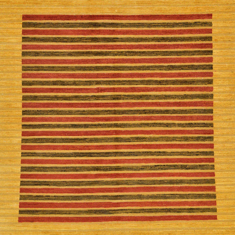 Abstract Indoor Rug, Square 4'