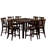 Highworth 52 " Extendable Square Dining Table