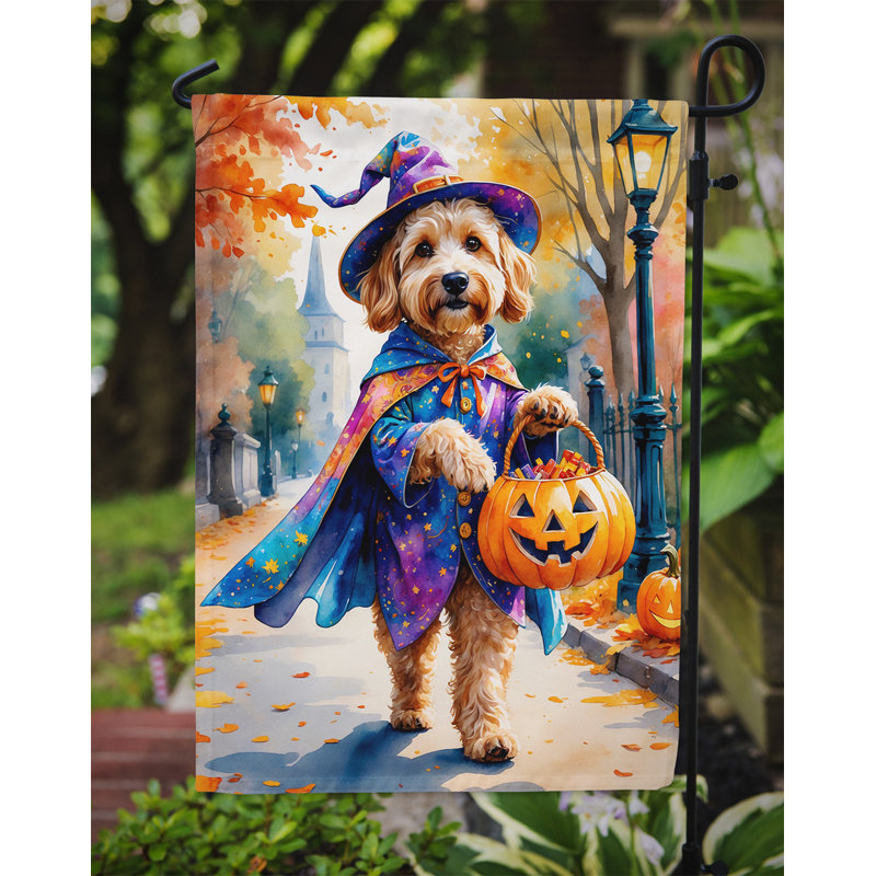 Drapeau du jardin Mastiff, Goldendoodle