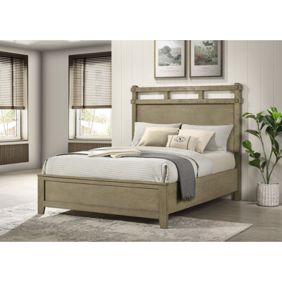 Hazlewood 61-Inch Queen Panel Bed Vineyard Oak