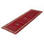 Tapis de couloir unique en laine noué à la main nouvel âge 3 pi 5 po x 10 pi rouge / beige Brinnly