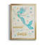 Mermaid Kisses - Peinture sur toile encadrée-2105961833-2105961836
