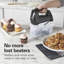  Hamilton Beach 6 Speed Hand Mixer with QuickBurst, Includes Snap-On Storage Case and 2 wire beaters & whisk, Black,62690FG