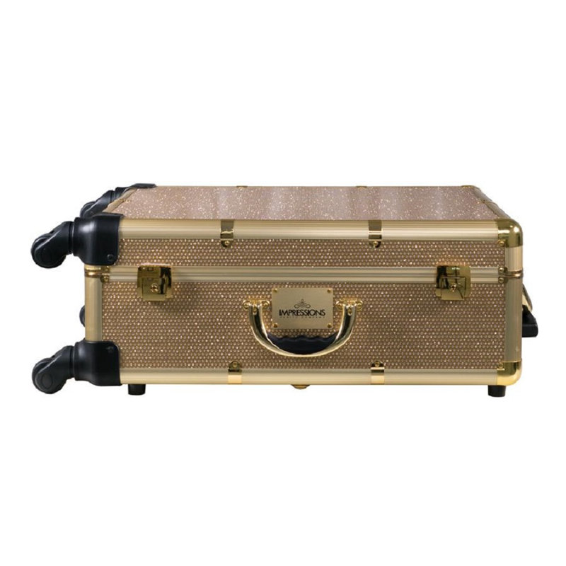 Trousse de voyage avec support Slaycase Pro Vanity, Champagne scintillant