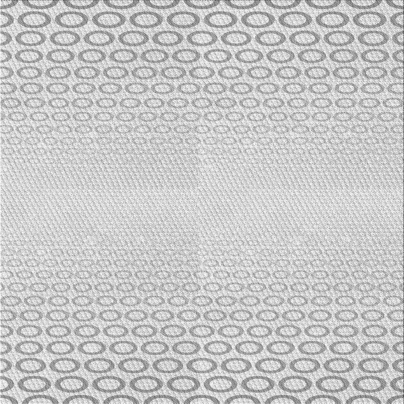 Tapis gris Power Loom, Carré 8 pi
