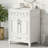 Bathroom Storage Cabinet With Ceramic Sink And Soft Closing Doors-1383768750