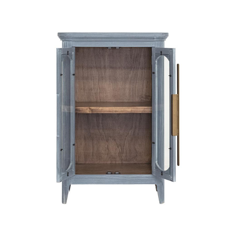 Console 2 portes Brava, Bleu