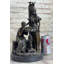 Deux jeunes filles avec sculpture en bronze de 14 po x 8 po Moreau