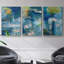 Spring Winds I, ensemble de 3 toiles encadrées-97946175-97946174
