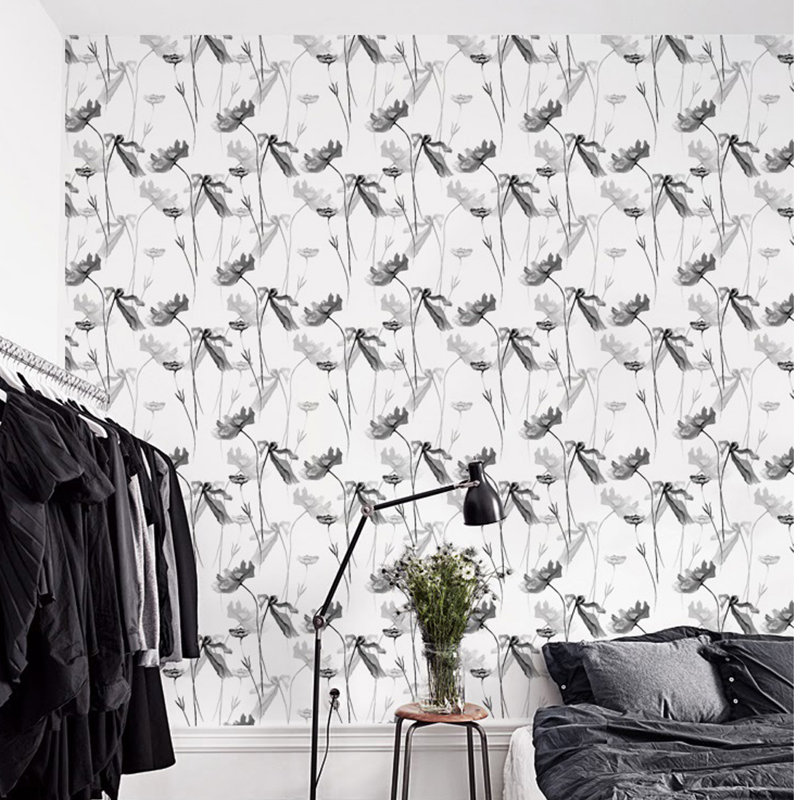 Blacke Matte Mural, 208 x 146cm