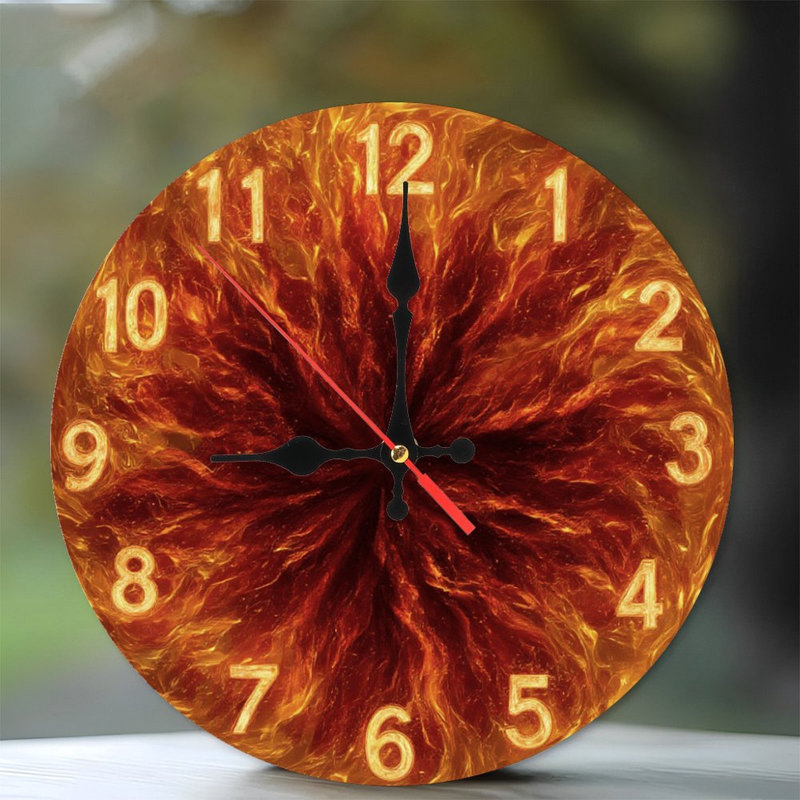 Horloge Fiery