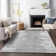 Premium Machine Washable Kolten Silver Rug