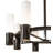 Farmington 8 - Light Steel Dimmable Wagon Wheel Chandelier