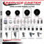 Ensemble de roulettes extensibles en caoutchouc dur de 1 1/8 po avec 2 freins Total Lock