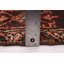 Tapis rouge en laine de conception unique 7 pi 9 po x 11 pi Mattolina