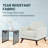 Khadeshia Mid-Century Modern Leather Accent Chair – Solid Birch Wood Frame Armchair with High-Density Foam & Pocket Springs, 300 lb Capacity Arm Chair for Living Room, Bedroom, Executive Office-625994062