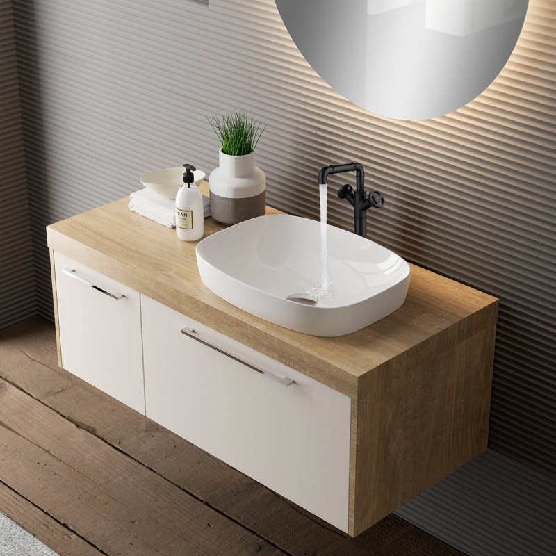 Robinet de lavabo vasque monotrou 11,4 / 5 "à fixation sur le comptoir