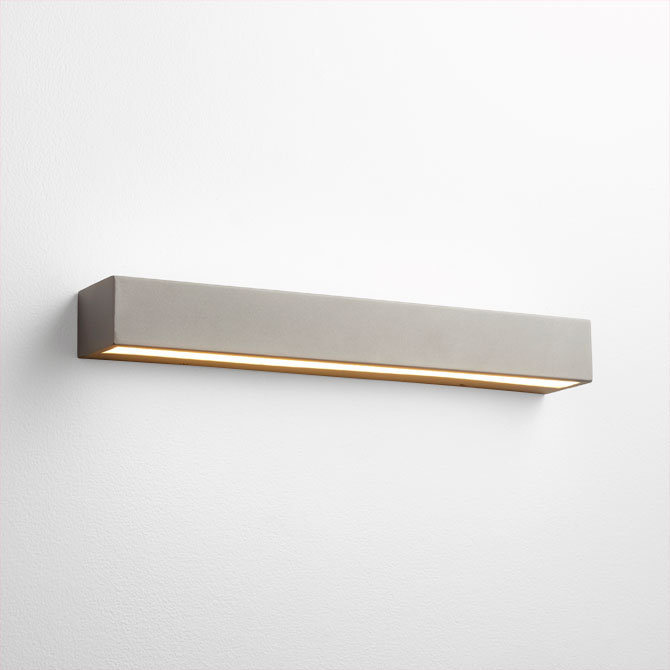 Luminaire d'extérieur à DEL 2 lumières Layoune, Gris
