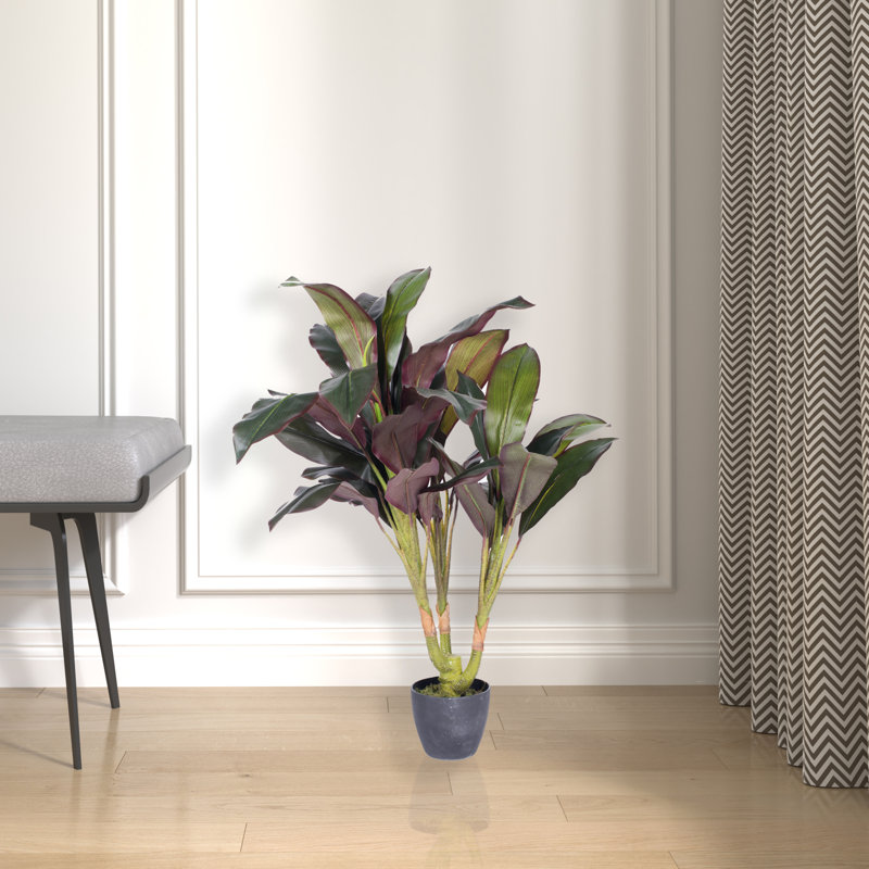 Plante Real Touch Floor Dracaena en pot