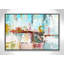 «Bola Color Block Splash» par Nan - reproduction de cadre flottant sur toile-63625983-63625996