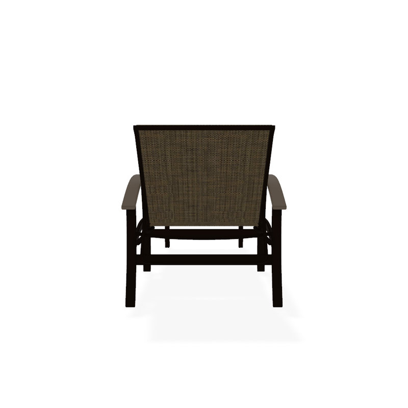 Askar Outdoor Rust-Resistant Metal Chaise Lounge, Desert P60, Beacon Taupe Sunbrella®, Textured Kona