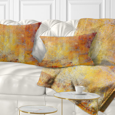 Coussin lombaire abstrait