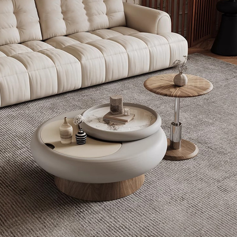 Ensemble de tables basses rondes Modern