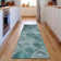 Premium Machine Washable Cerrito AMF594 Teal Rug