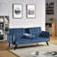 72" Velvet Convertible Sofa Bed With Cup Holders, Tufted Folding Futon Sleeper Couch, 3 Seater For Small Spaces, 72" L X 34.6" D X 31" H-1320529498