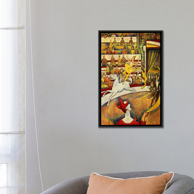 Le cirque par George Seurat, reproduction d'art sur toile
