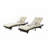 Outdoor Wicker Long Reclining Chair Set of 2-124761575