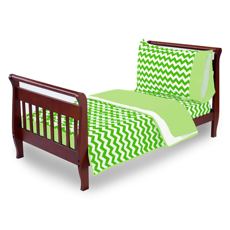 Ensemble de literie enfant 4 pièces Clint, Vert