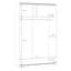 Schach&matt Manufactured Wood Wardrobe