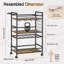 Annebelle Metal Bar Cart