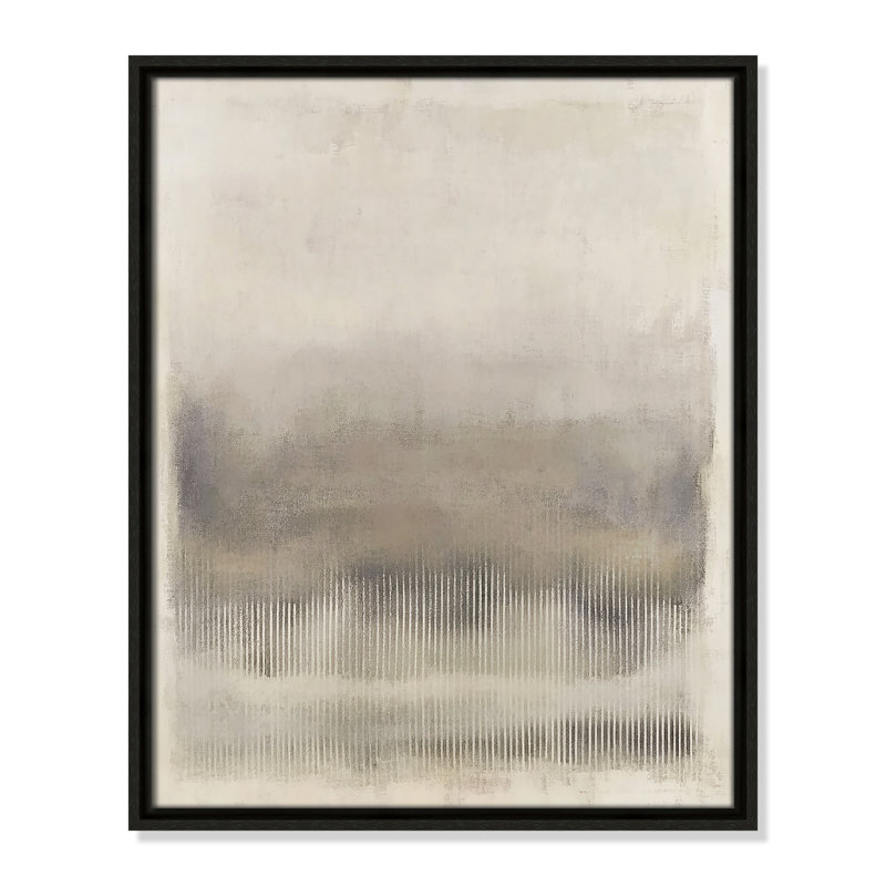 Équilibre équilibré II par Irena Orlov, H 21,5 po x l 17,5 po, Flottant espresso