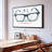 " Eyeglasses Exam Canvas Print "-1233755151