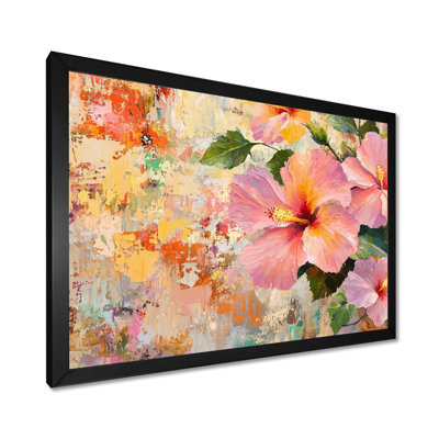 Hibiscus en fleurs au Mexique - salon d'art mural Hibiscus