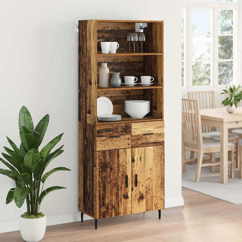 69.5cm Sideboard, Old Wood
