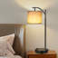 Lampe de table en métal USB arquée pour chambre Milova