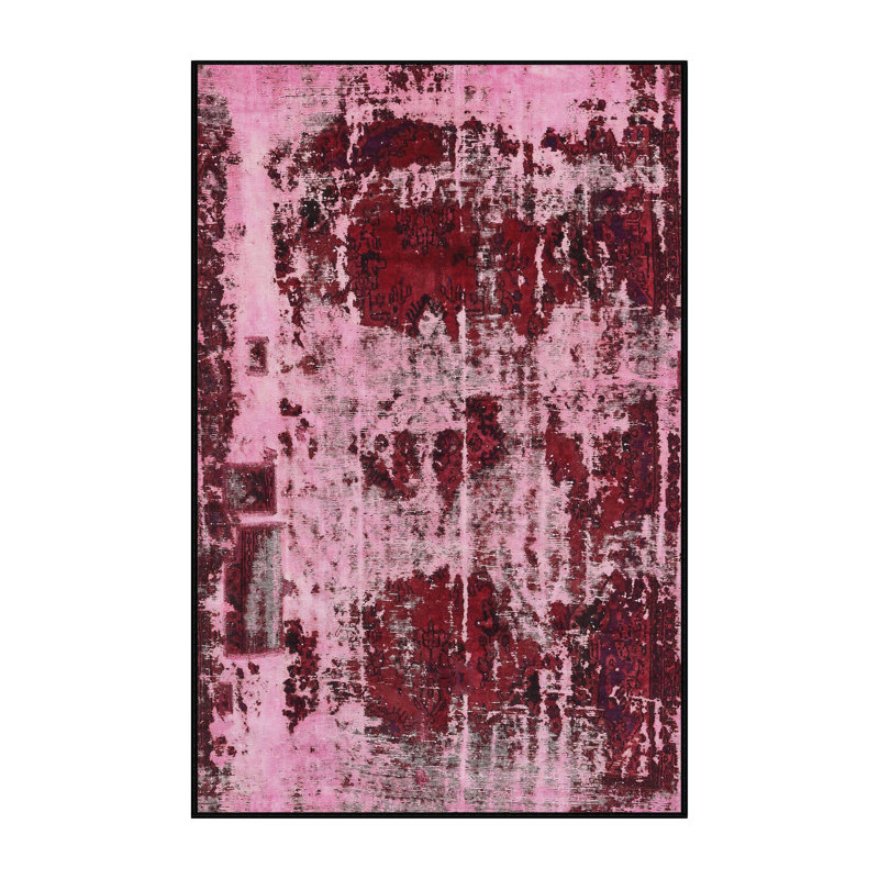 Abstract Indoor Rug, Runner 2' x 5'