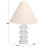 Lampkin 24" H White Resin Table Lamp