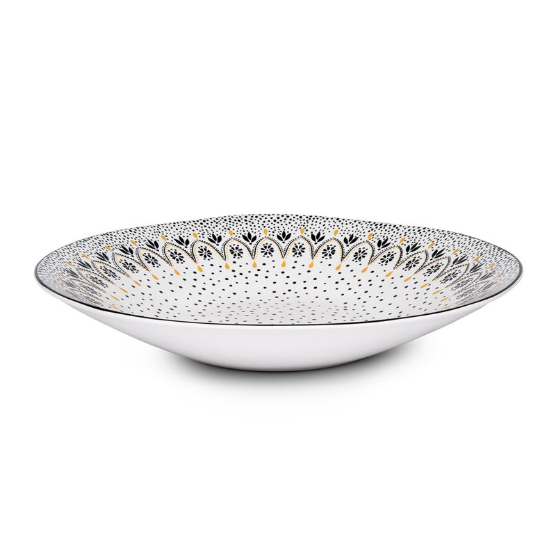 Sara Miller, Artisanne Noir - Serving Bowl