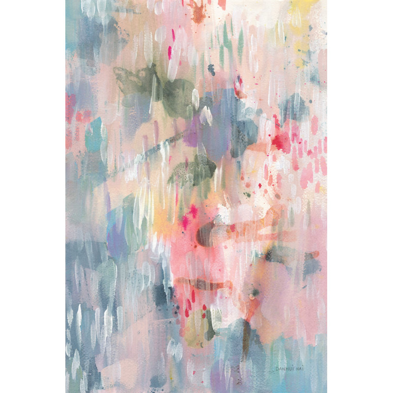 Soothing Abstract - Wrapped Canvas Print, 18" H x 12" W, No, Wrapped Canvas