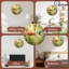 Horloge florale colibri