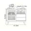 Buffet de rangement multifonctionnel