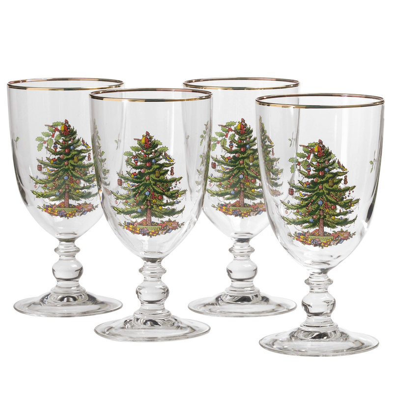 Spode, Christmas Tree - Goblets