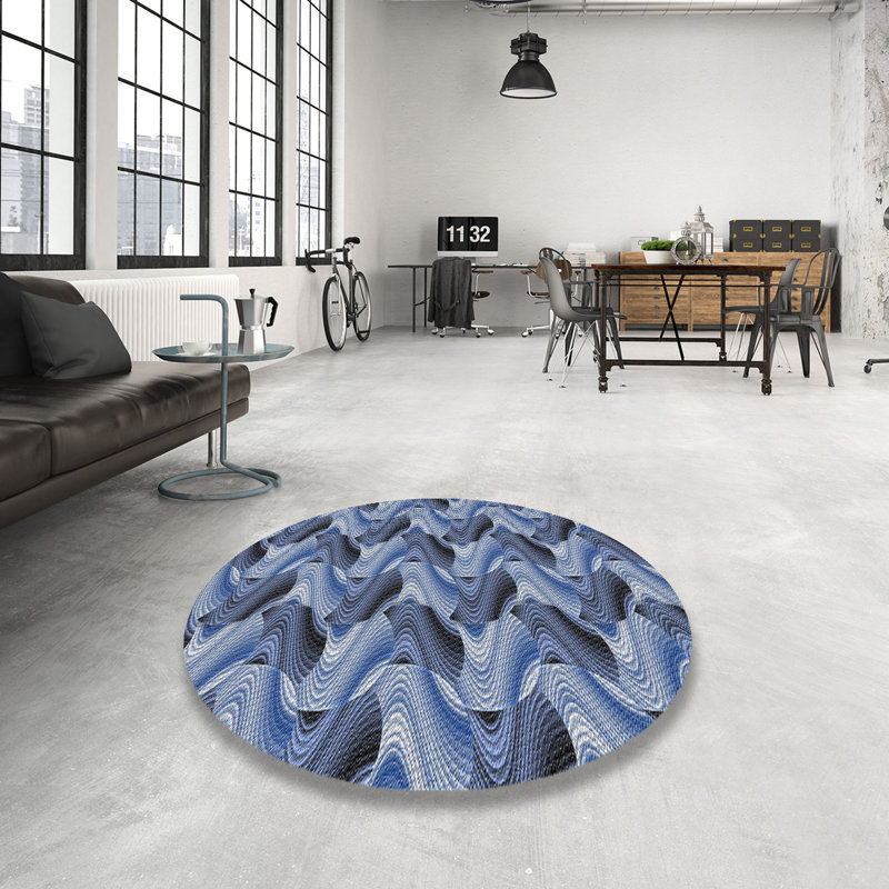 Indoor Rug, Round 3'